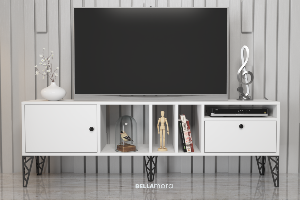 INDEPENDENT BFRN-12004 White Tv Unit