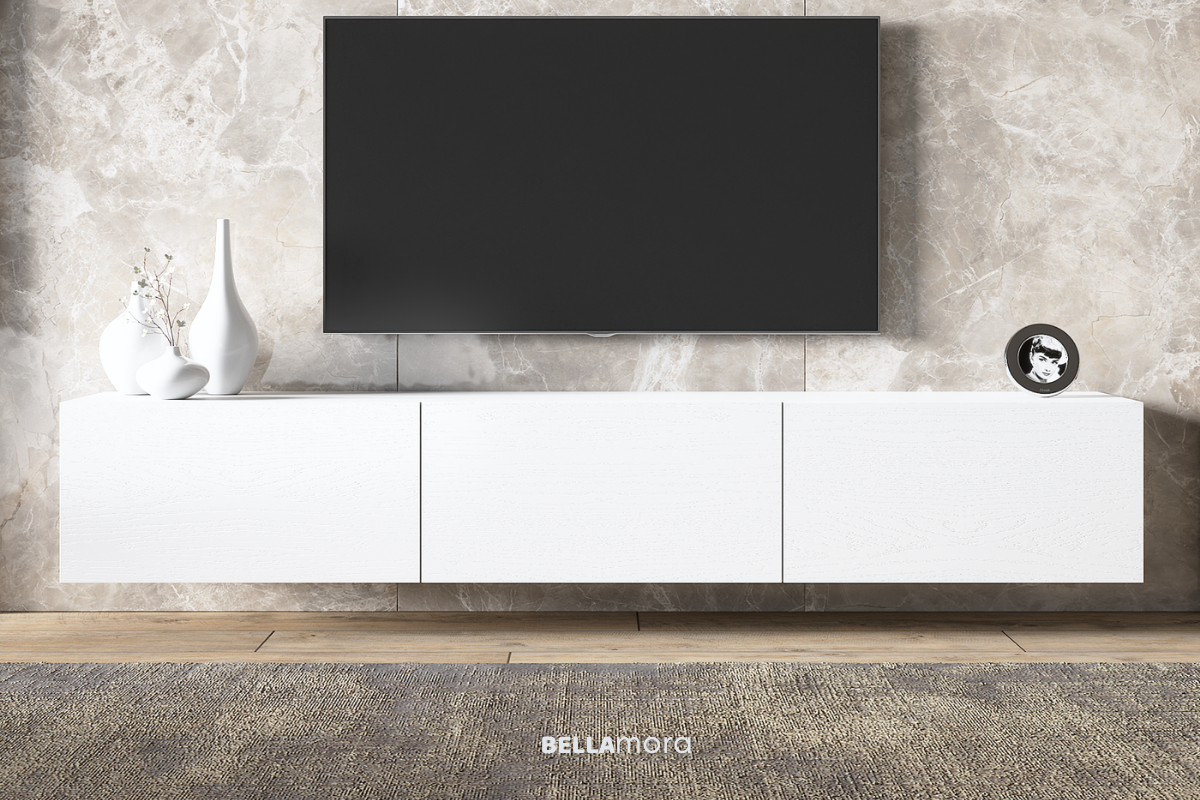 INDEPENDENT BFRN-12014 White & Atlantic Pine Tv Unit