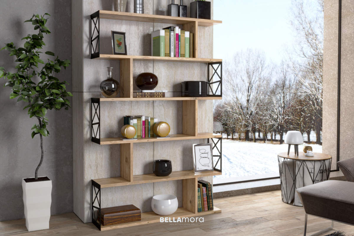 INDEPENDENT BFRN-12032 Atlantic Pine Bookcase