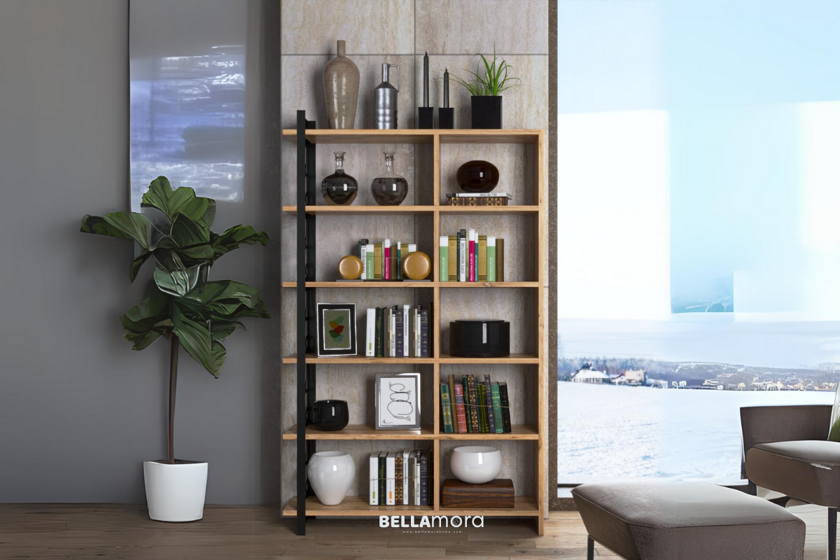 INDEPENDENT BFRN-12033 Atlantic Pine Bookcase